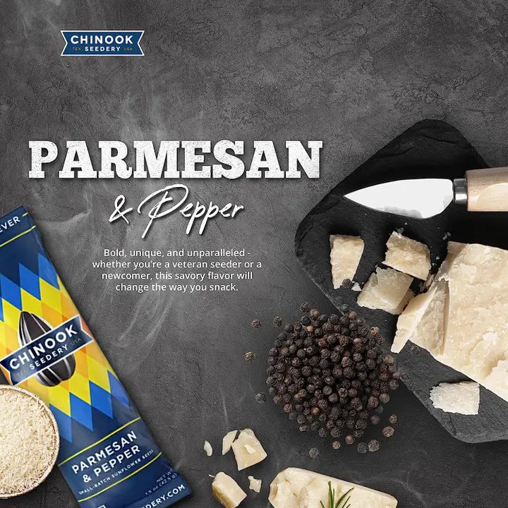 Chinook Seedery  - Pepper and Parmesan