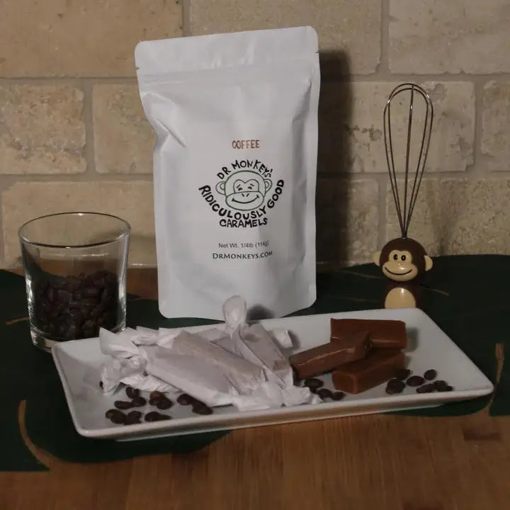 Dr. Monkey's Ridiculously Good Caramels - Coffee