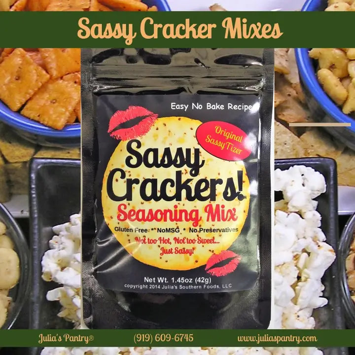 Sasy Cracker! Roasted Garlic