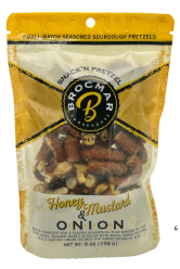 BrocMar Drink'n Pretzels - Honey Mustard & Onion
