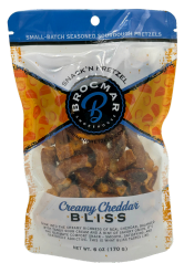 BrocMar Drink'n Pretzels - Creamy Cheddar Bliss