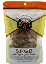 BrocMar Drink'n Pretzels - Salt, Pepper, Garlic & Butter