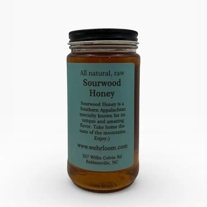 Wehrloom Honey - Sourwood Honey - Screw Top